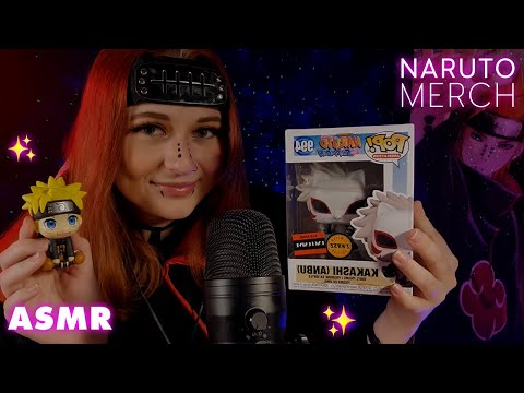 [ASMR] All My Naruto Merch (Show & Tell)