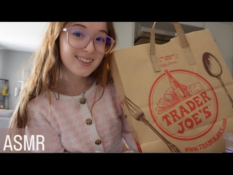 ASMR tapping triggers🛒🥯(Grocery haul)
