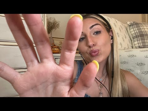 ASMR Mouth Sounds & Hand Movements To Help You Sleep 😴💙
