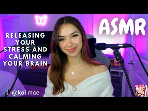 ASMR ♡ Releasing Your Stress and Calming Your Brain