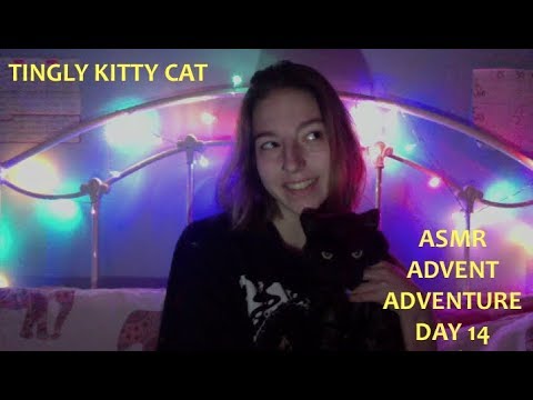 ASMR ADVENT DAY 14 🐈Purr Purr Purrfect Cat Cuddles🐈 (whispered)