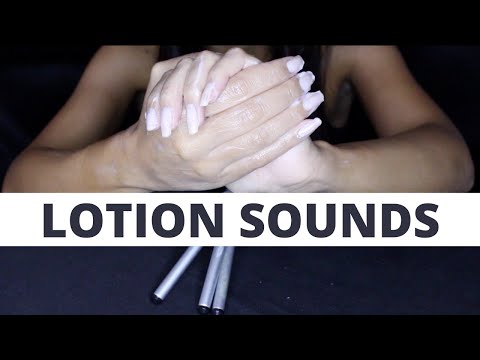 ASMR LOTION HAND SOUNDS (NO TALKING)