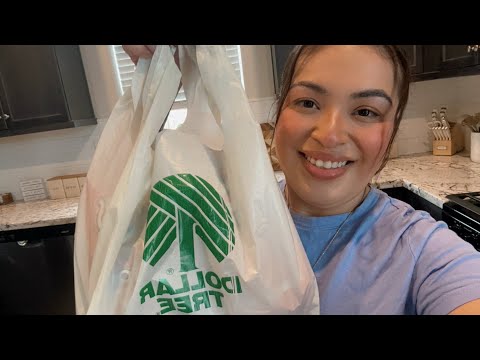 ASMR| Dollar tree haul video 🌳- (Something scary happen to me while shopping)