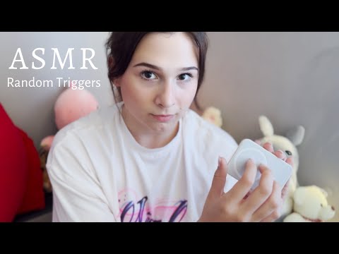 ASMR | My First Video: Random Triggers