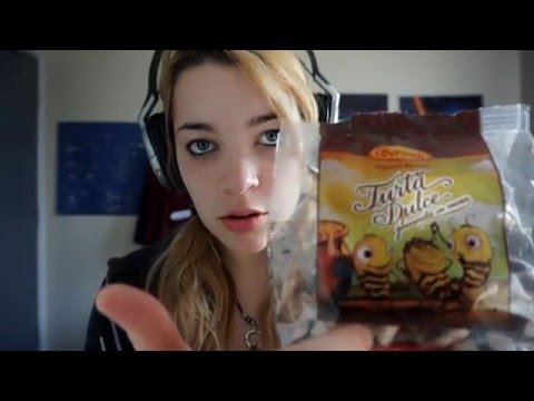ASMR Trying Russian and Romanian Snacks- Loud Mouth Sounds