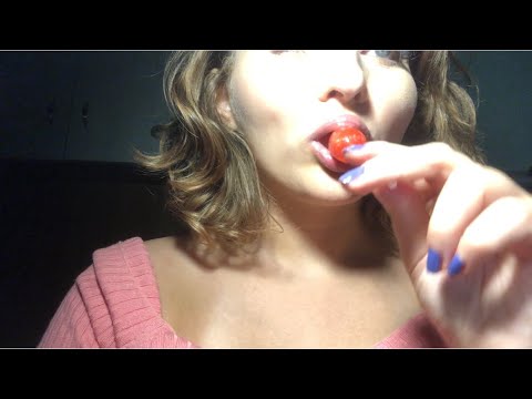 ASMR/АСМР~EATING SOUNDS: LOLLIPOP THAT BECOMES A CHEWING GUM🍭PART. 2 (NO TALKING)🍓
