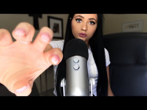 ASMR| 30 MINUTES FULL OF TRIGGER WORDS ( HELLO, TICKLE, TINGLE, RELAX) + HAND MOVEMENTS