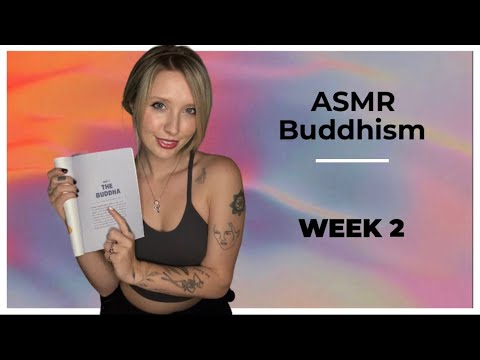 ASMR Reading about Buddhism | What do we know about the Buddha?