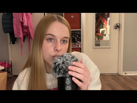 ASMR Mouth Sounds & Hand Movements (no talking)