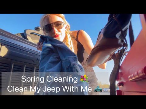 Lofi ASMR 🛻 Clean My Jeep Wrangler With Me 🛻 | Remi Reagan