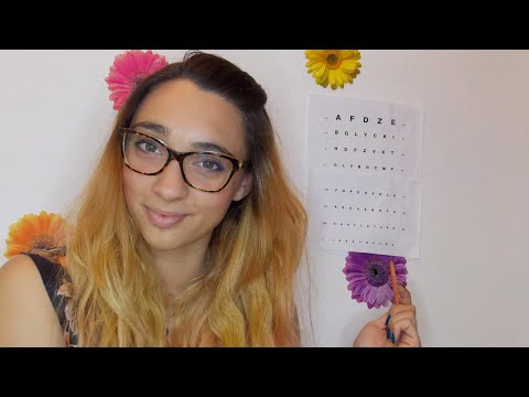 ASMR Eye Exam Doctor Roleplay