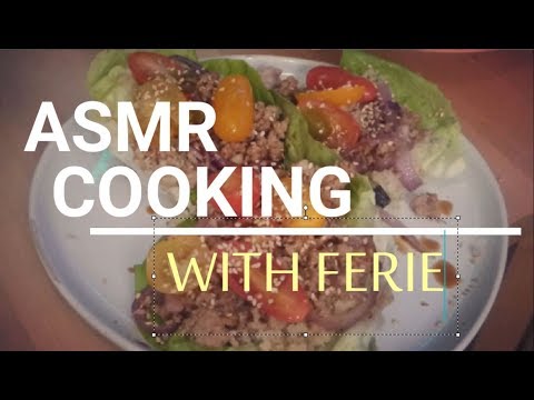 Butter Lettuce Cups 🍲 ASMR 🍳 Cooking & Whispers