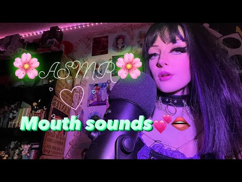 ASMR// Mouth sounds 💖👄(kissing, breathing, intense mouth sounds)✨