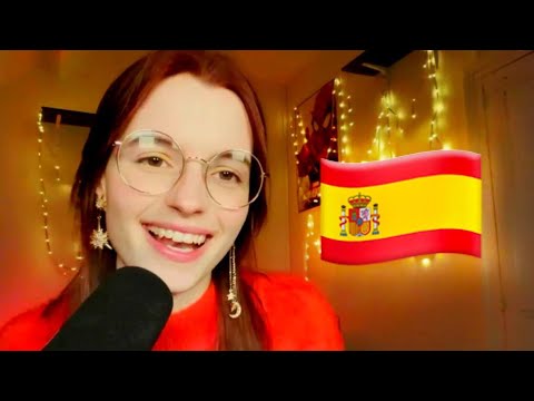 ASMR | Trying to speak Spanish Fast and Aggressive, Mouth Sounds, Hand sounds, Super Tingly
