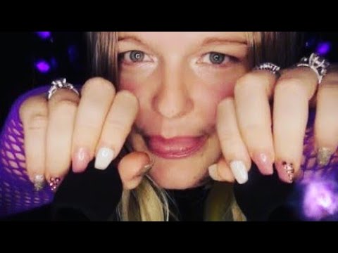 ASMR | INTENSE Tongue Fluttering👅 Up Close W/ Mouth Sounds💋 Nail Tapping.