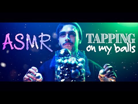 ASMR TAPPING on my BALLS 🔵Christmas Special 🎄NO TALKING