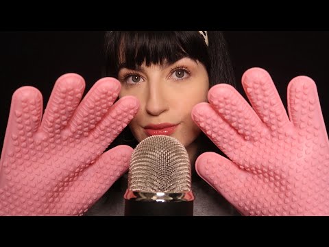 ASMR - LUVAS SUPER RELAXANTES NO MICROFONE!