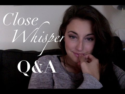 ASMR Close Whisper Q&A