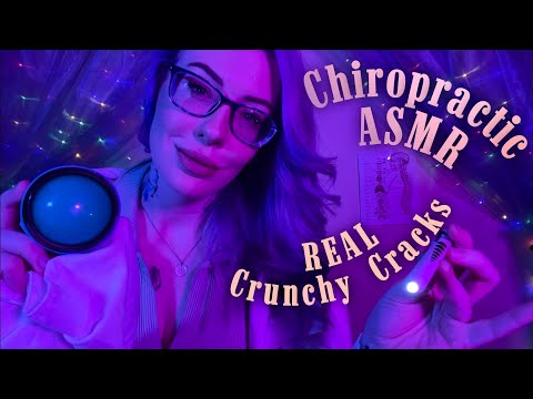 ASMR Dreamy Chiropractic Adjustment | REAL Bone Cracking + Crunch For Satisfying Sleep