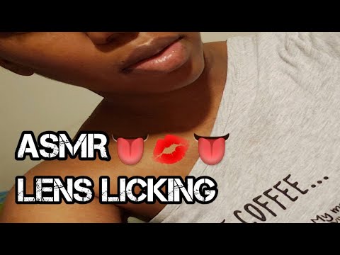 ASMR Lens Licking + Soft Kisses 👅💋👅 Sleep Session💤 (Intense sensational Tingles)