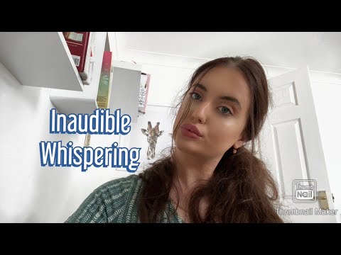 ASMR ~ Inaudible Whispering Part 2 | Intense Mouth Sounds