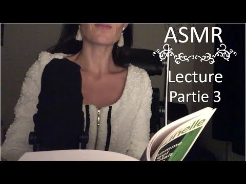 { ASMR FR } Lecture chuchotée partie 3