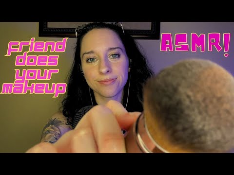 ASMR Friend Does Your Makeup💕-Lots of Personal Attention✨