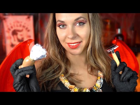 💈Men's Classic Haircut (ASMR)💈Soft Spoken, Personal Attention, Barbershop Roleplay Halloween
