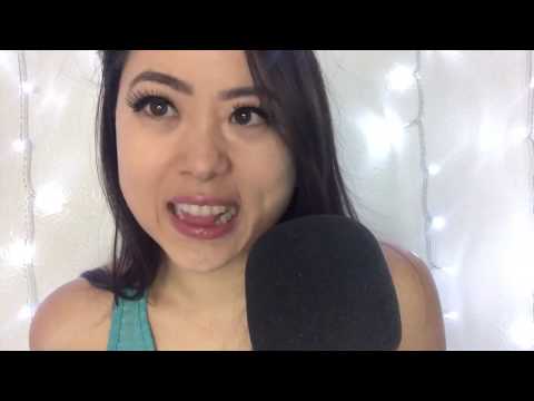 ASMR | Mouth Sounds with Silly Faces | Whispering