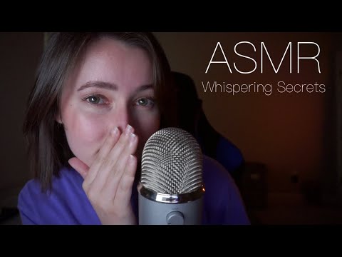 Whispering Secrets in Your Ears ✨ Unintelligible ASMR ✨