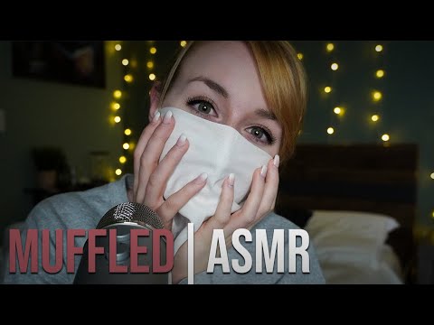 ASMR Masked | Muffled Unintelligible Whispers (sksk and shhs)