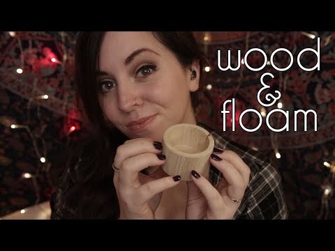 🕊️ ASMR▪️AVRIC // Wood tapping/scratching, sticky sounds, soft speaking