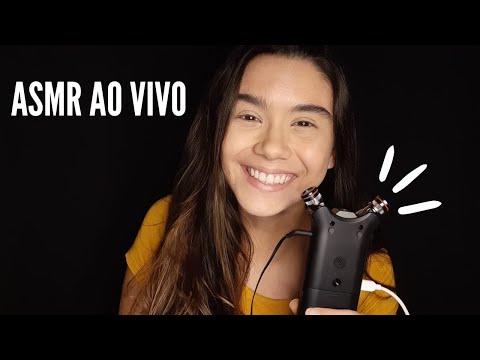 ASMR AO VIVO = TE FAZENDO DORMIR E RELAXAR