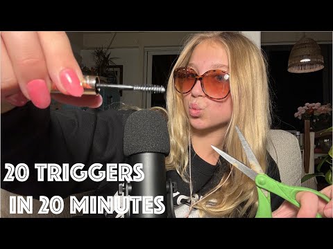 ASMR: 20 Triggers In 20 Minutes 😙