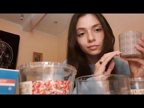 showing you my candle collection ASMR