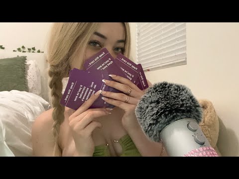 ASMR | Comforting Friend Plays A Card Game With You! ♡