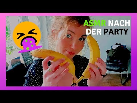 🍌Ich kümmer mich um dich nach der Party [ASMR] Personal Attention Roleplay (RP) (Eating Banana)