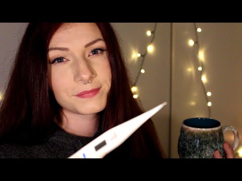 ASMR Friend Takes Care Of You While Sick [soft spoken roleplay]