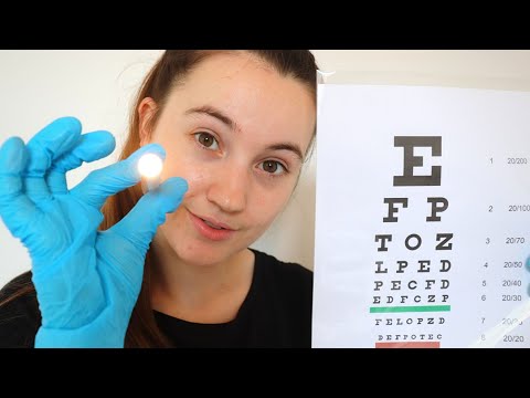 ASMR | Eye Test & Examination Roleplay