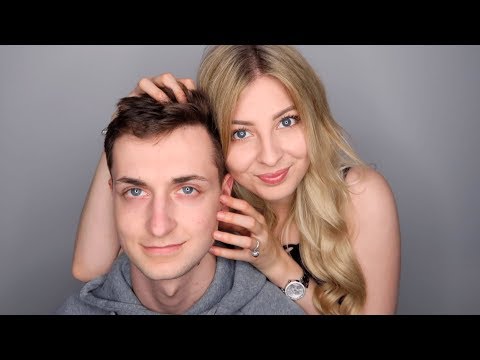 ASMR WITH MY BOYFRIEND (PAIN ) | TINGLY HEAD MASSAGE, SCRATCHING AND HAIR BRUSHING ... 😴
