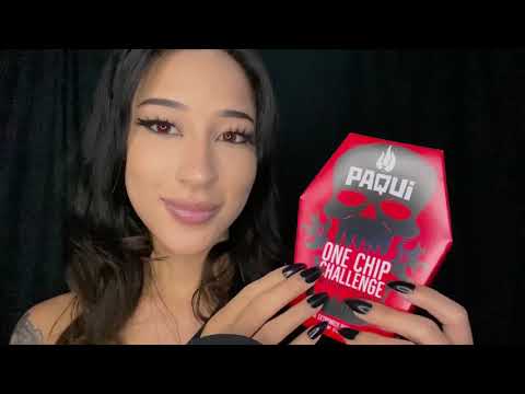 ASMR Eating the World’s Hottest Chip