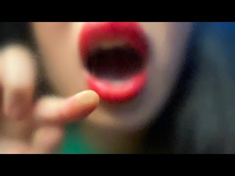 ASMR KISSES different lipstick color and more!