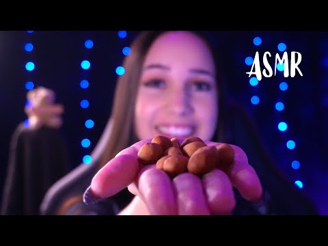 ASMR - Comendo amendoim crocante | (Eating Sounds)