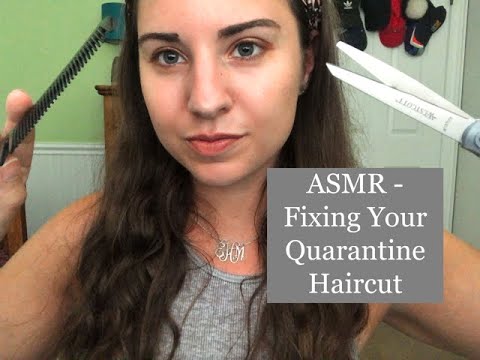 ASMR - Fixing Your Quarantine Haircut