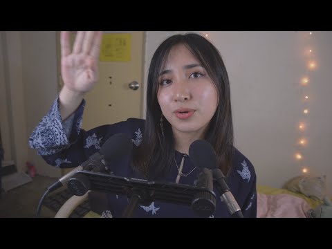 ASMR Soft Whispers in 7 Foreign Languages ✨