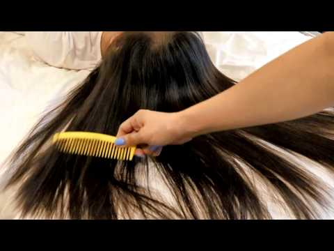 ASMR HairPlay with Comb and Brush