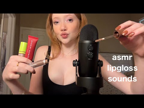 ASMR Lipgloss Sounds / Application