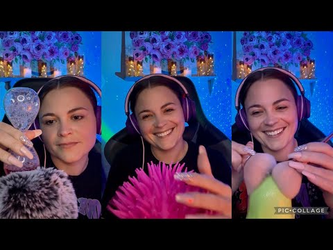 2 Hours of ASMR | Plucking Negativity, Back Scratching, Fishnet, Face Tracing, Car Ride & More