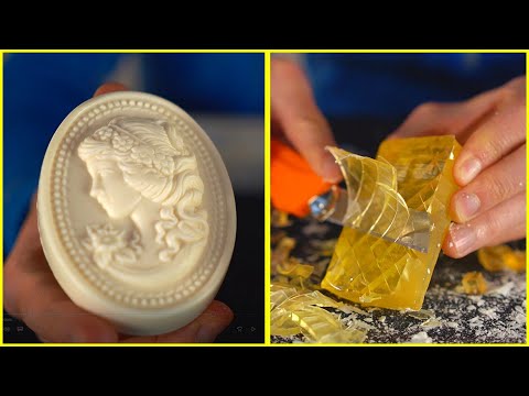 ASMR Did I get better at soap carving?