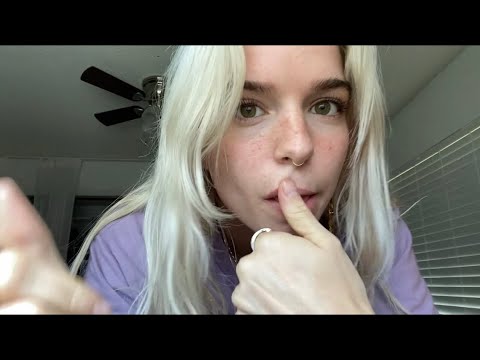 extremely chaotic asmr | spit painting, ring sounds, mouth sounds, personal attention